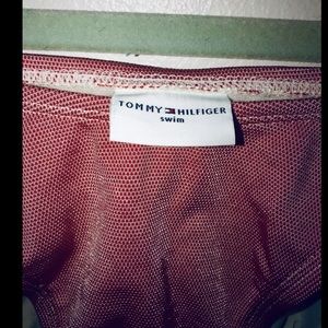 Tommy Hilfiger Swim - Red & white shimmer Tommy Hilfiger bikini bottoms Tommy Hilfiger Swim - Red & white shimmer Tommy Hilfiger bikini bottoms